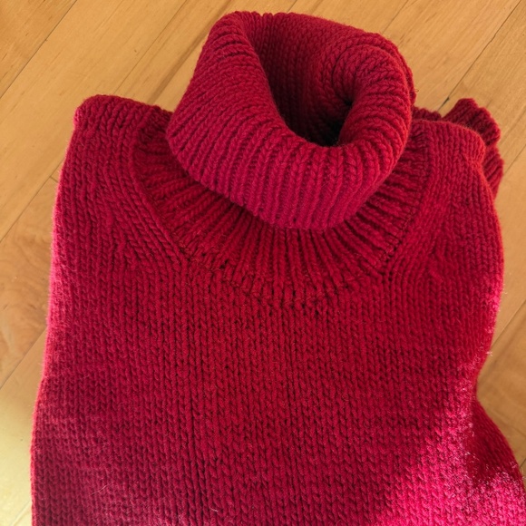 Babaa Red Sweater - Picture 4 of 5